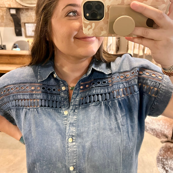 Blue Jean Baby Top