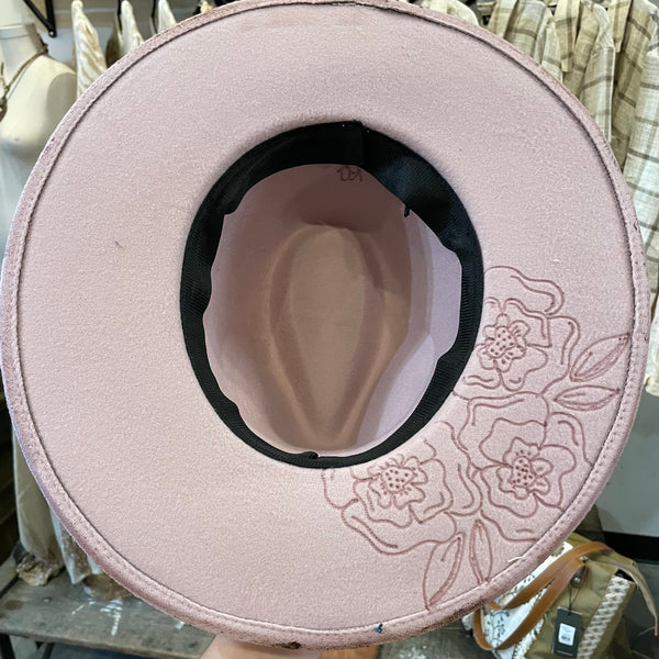 BOF Dusty Pink Felt Hat