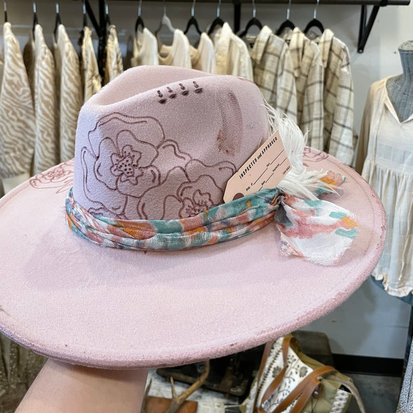 BOF Dusty Pink Felt Hat