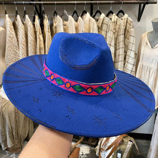 BOF Starry Blue Felt Hat