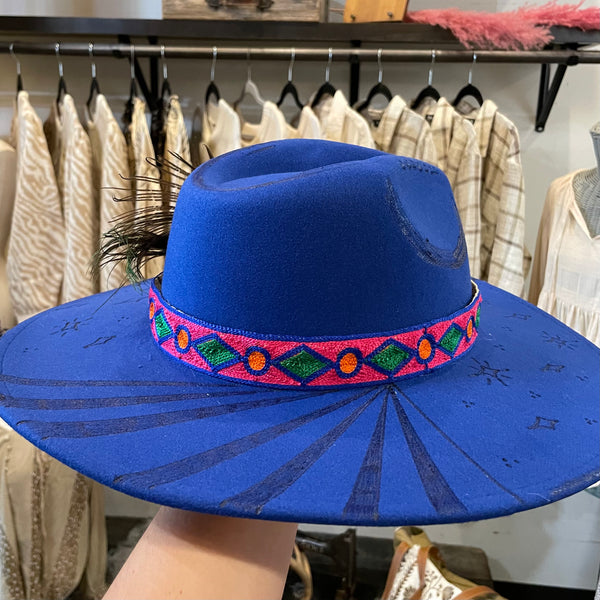 BOF Starry Blue Felt Hat