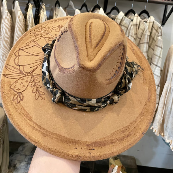 BOF Saved By Grace Tan Felt Hat