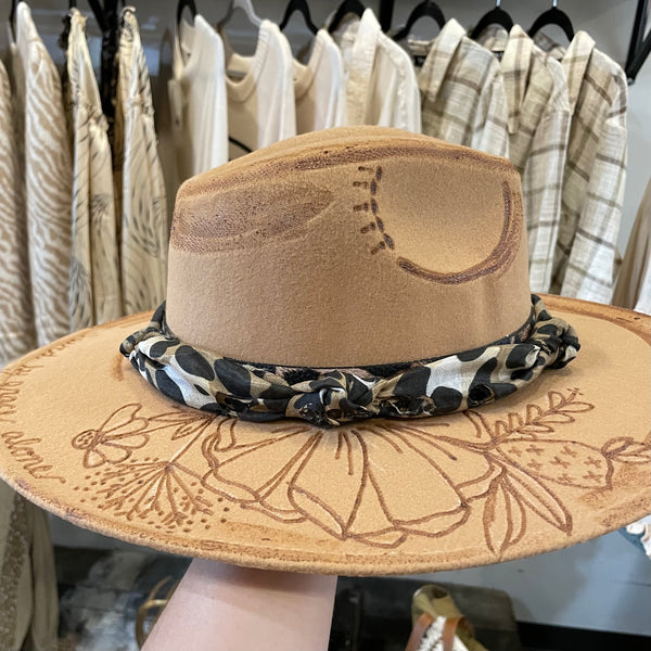 BOF Saved By Grace Tan Felt Hat