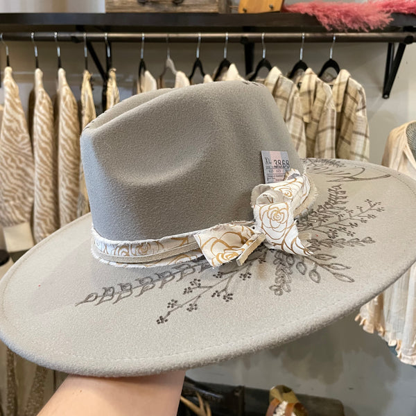 BOF Amazing Grace Grey Felt Hat