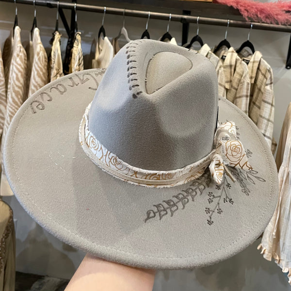 BOF Amazing Grace Grey Felt Hat