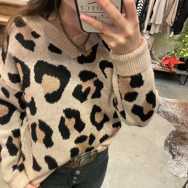 Cheetah Babe Sweater