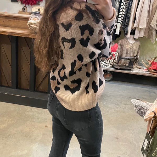 Cheetah Babe Sweater