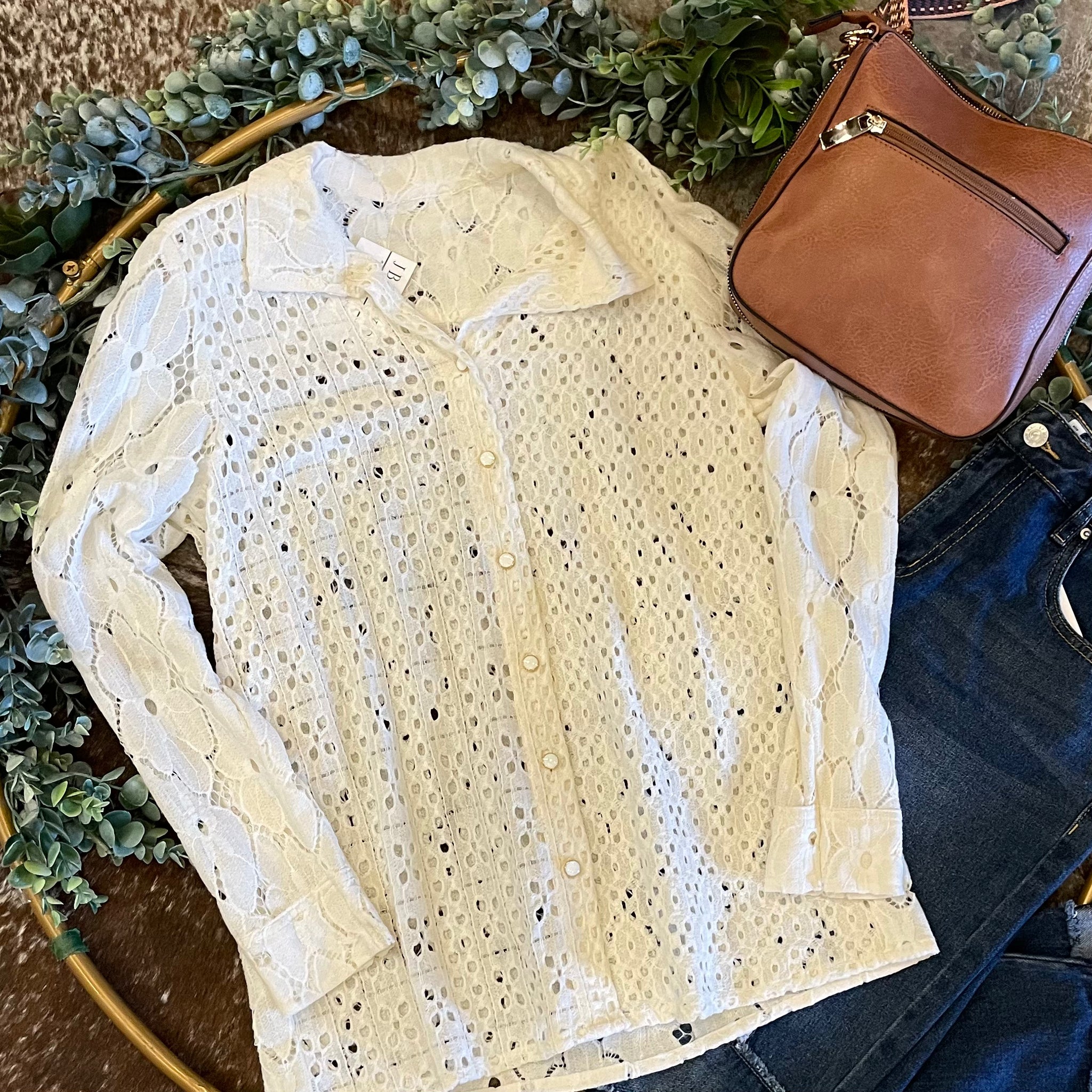 Ethel Lace Top